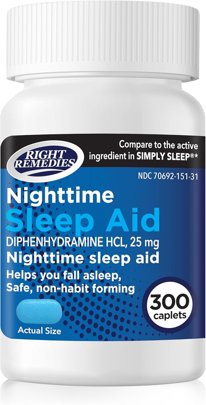 Nighttime Sleep Aid Caplets